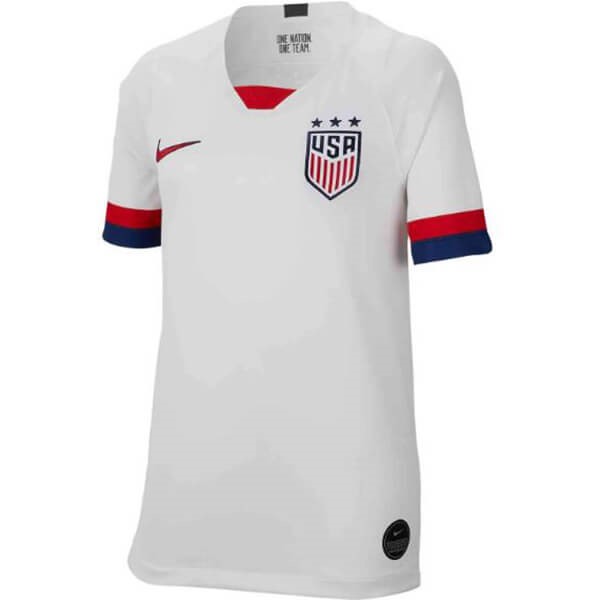 Thailande Maillot Football États-Unis Domicile 2019 Blanc